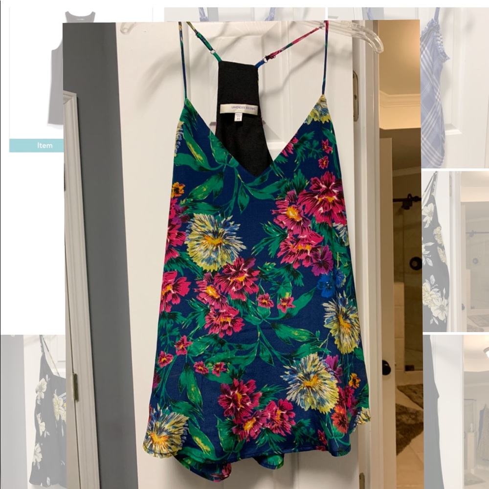 Madora Racerback Silk Cami never worn